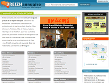 Tablet Screenshot of breizh-annuaire.net